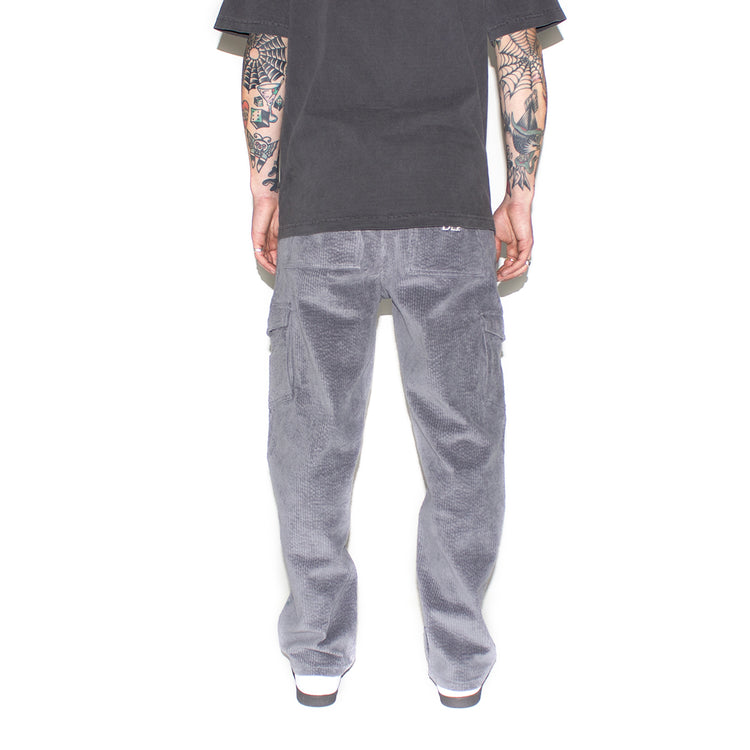 Dime | Relaxed Cargo Cord Pants Color : Grey