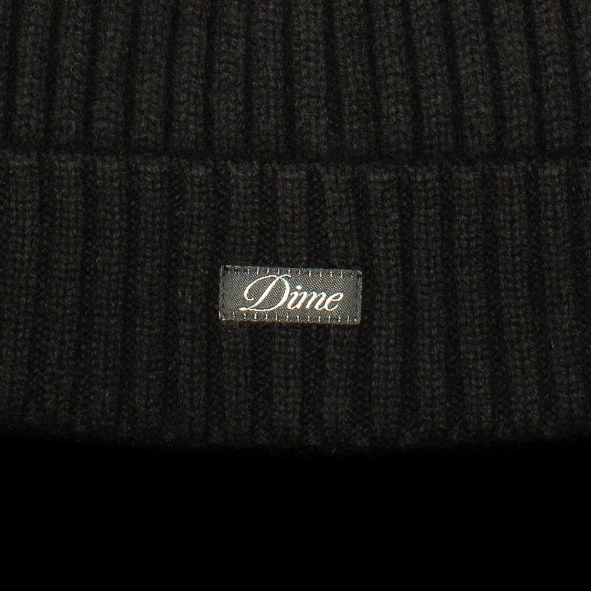 Dime | Cashmere Fold Beanie Color : Black