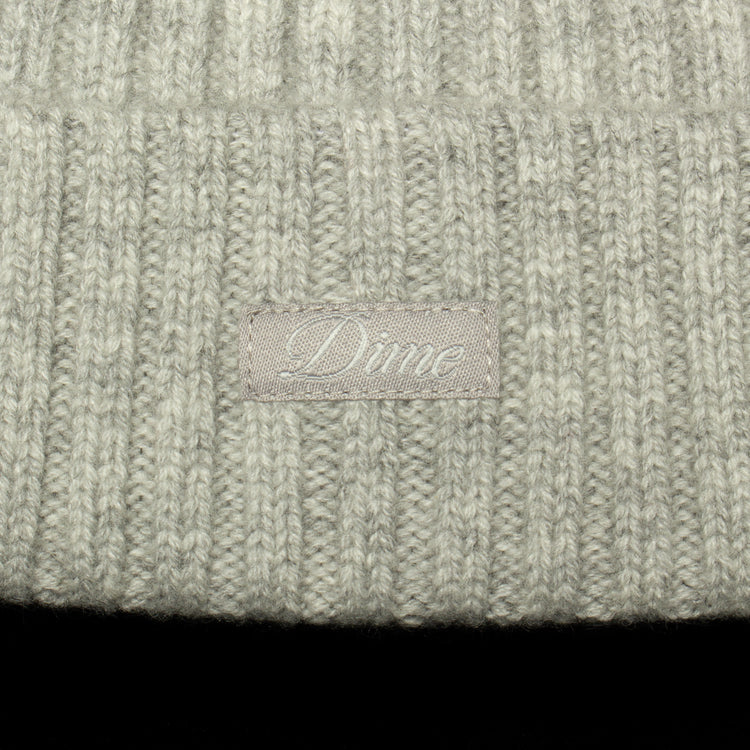 Dime | Cashmere Fold Beanie Color : Light Grey