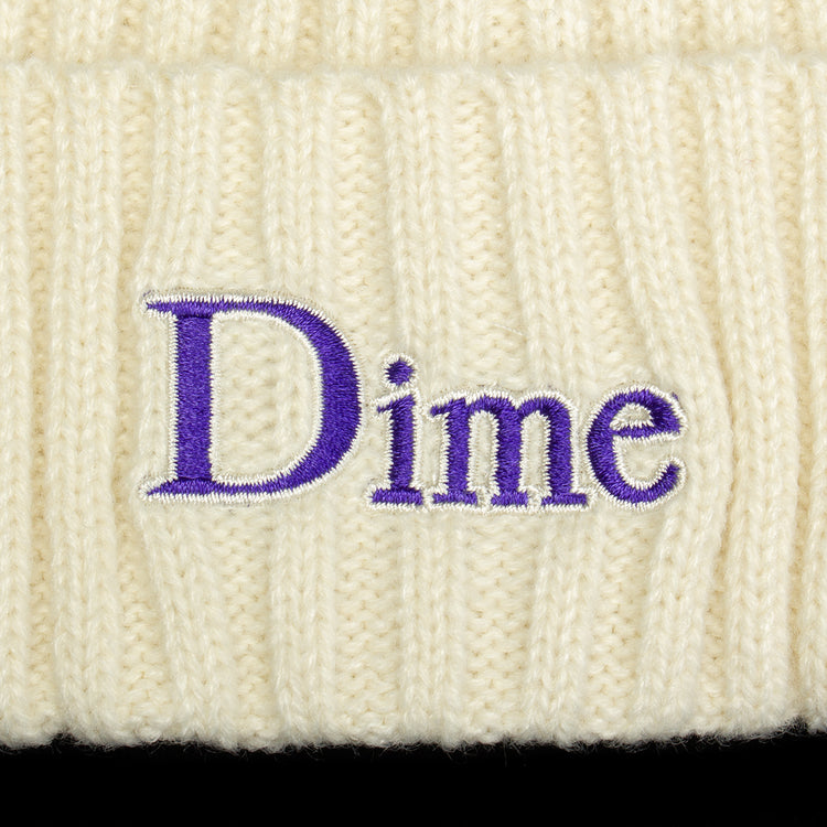 Dime | Classic Fold Beanie Color : Off-White