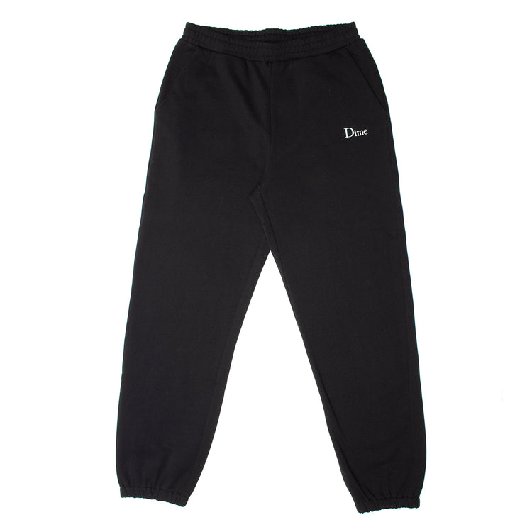 Dime | Classic Small Logo Sweatpants Color : Black