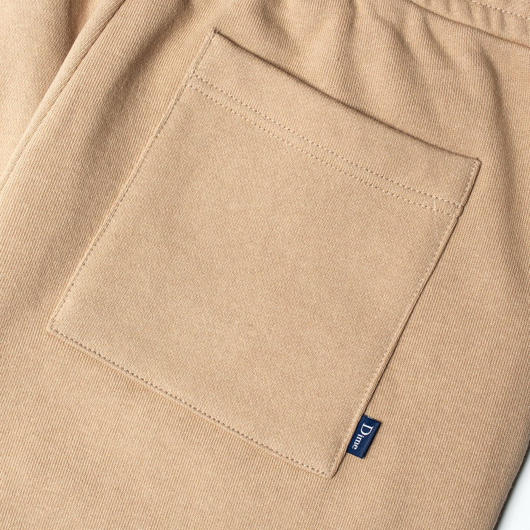 Dime | Classic Small Logo Sweatpants Color : Tan