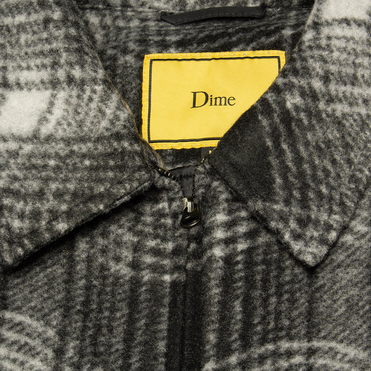Dime | Wave Plaid Jacket Color : Charcoal