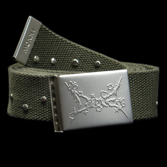 Dime | Studded Headbanger Belt Color : Army