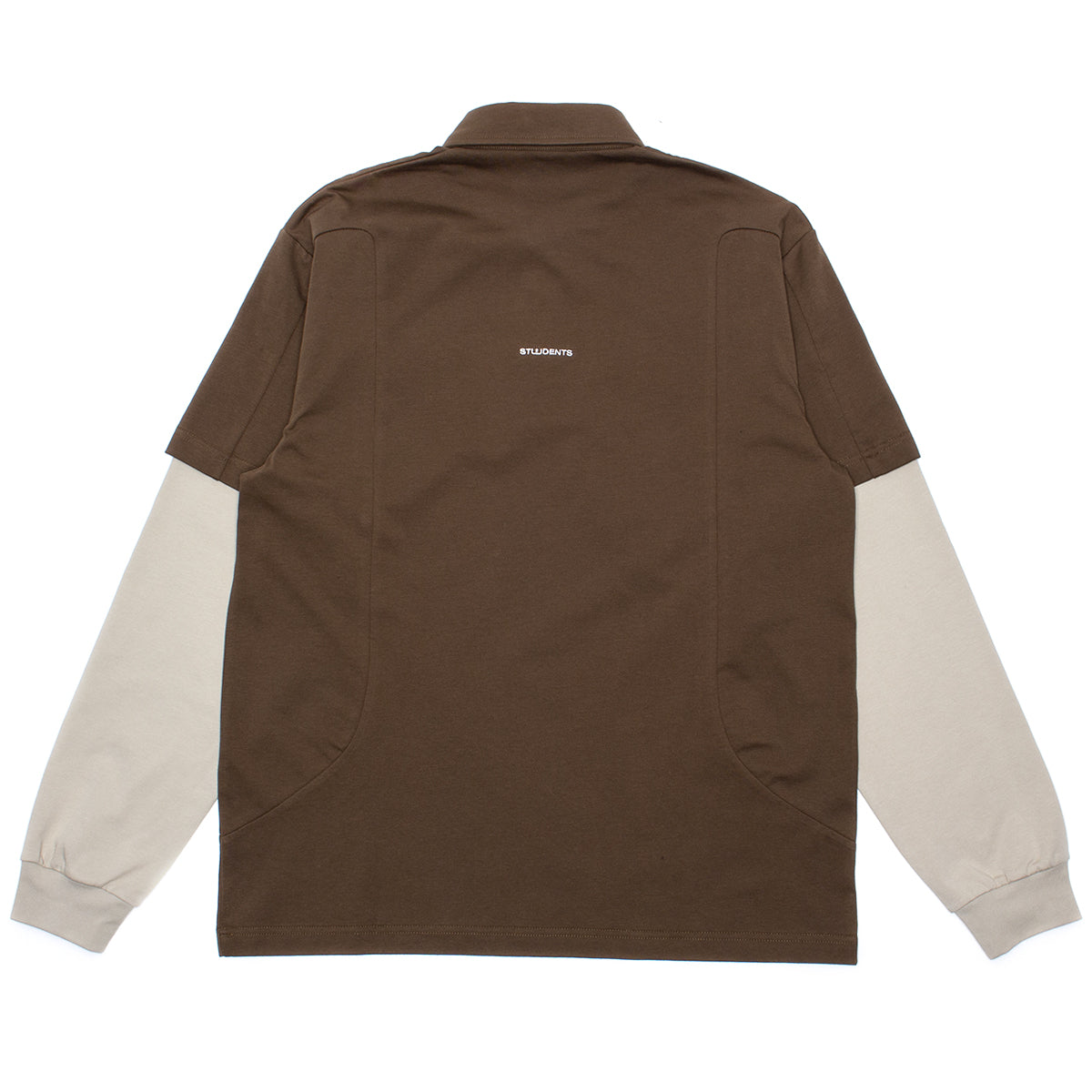 Students - Murray Double Sleeves Polo
Color : Brown
Materials : 73% Cotton / 27% Polyester