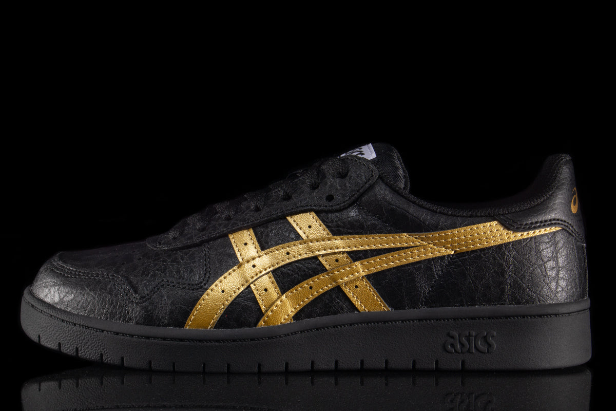 Asics Skateboarding | Japan Pro
Style # 1201B048.002
Color : Black / Pure Gold