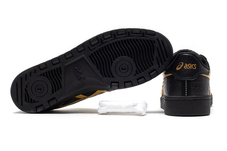 Asics Skateboarding | Japan Pro
Style # 1201B048.002
Color : Black / Pure Gold