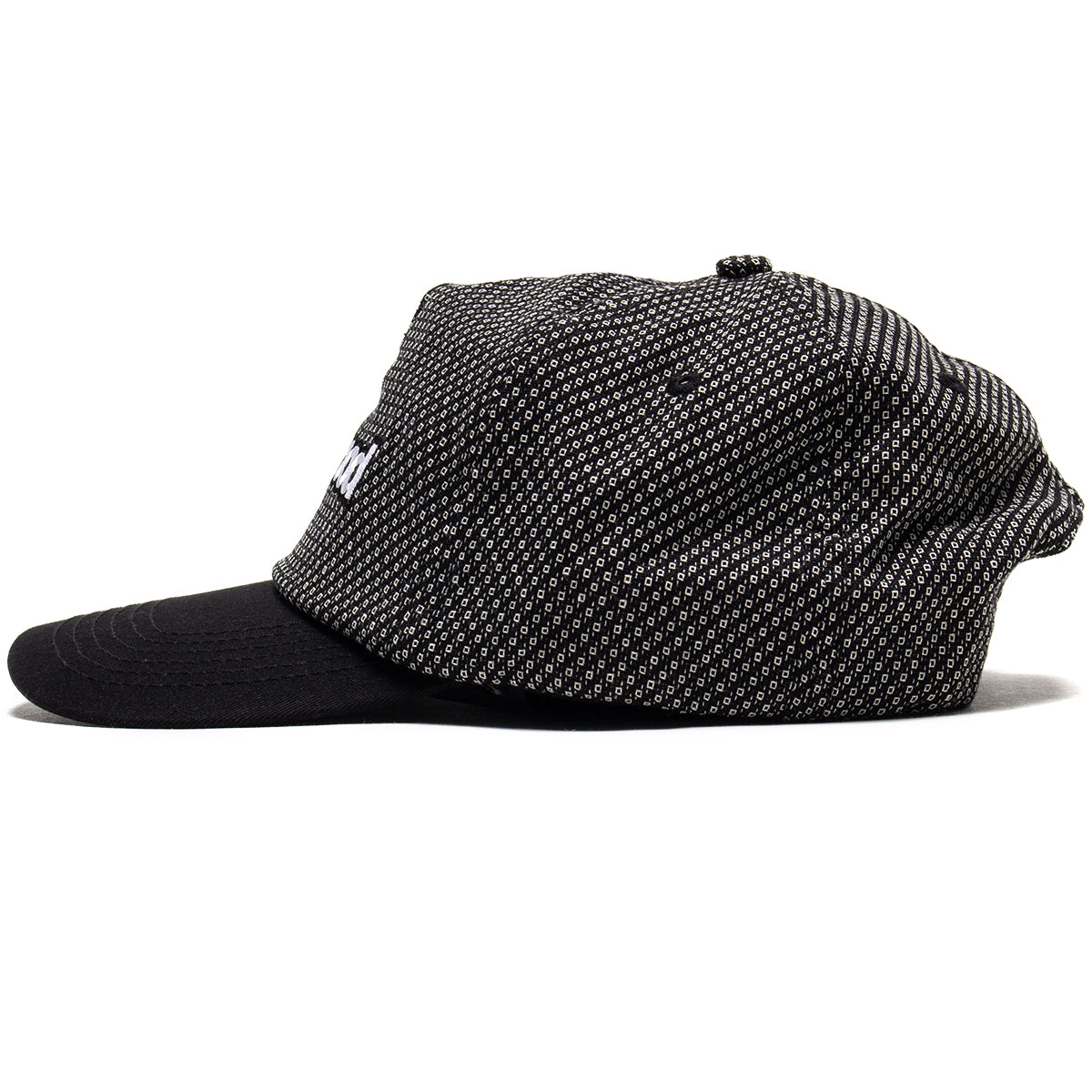 Metalwood - Pro Tip Snapback Hat
Color : Black
Materials : 100% Cotton
5-panel construction
Adjustable snapback closure