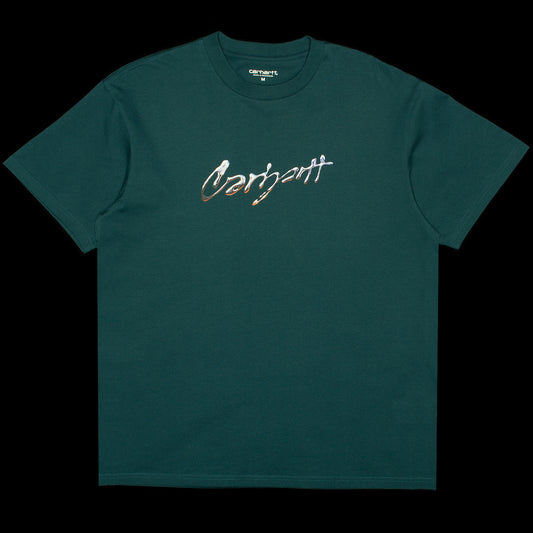 Carhartt WIP | Drip Script T-Shirt
Style # I034405-2MI
Color : Malachite