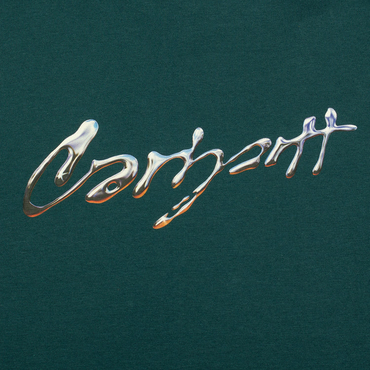 Carhartt WIP | Drip Script T-Shirt
Style # I034405-2MI
Color : Malachite