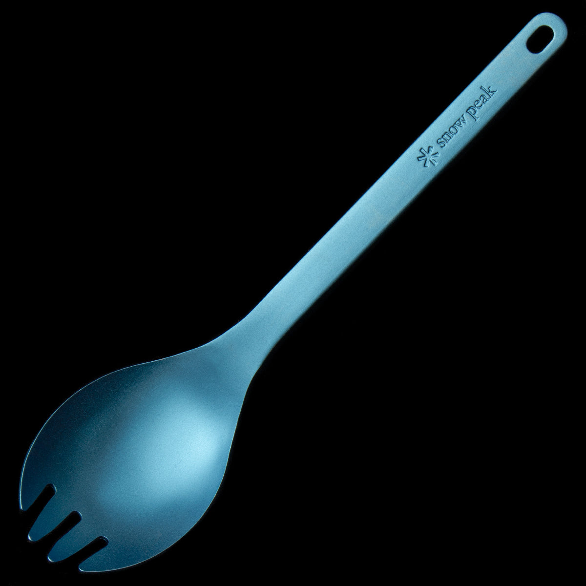 Snow Peak | Titanium Spork
Style # SCT-004
Color : Anodized Blue