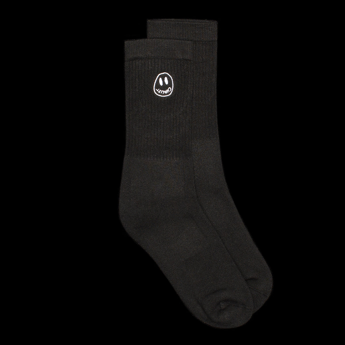 Civilist | Mono Smiler Socks Color : Black