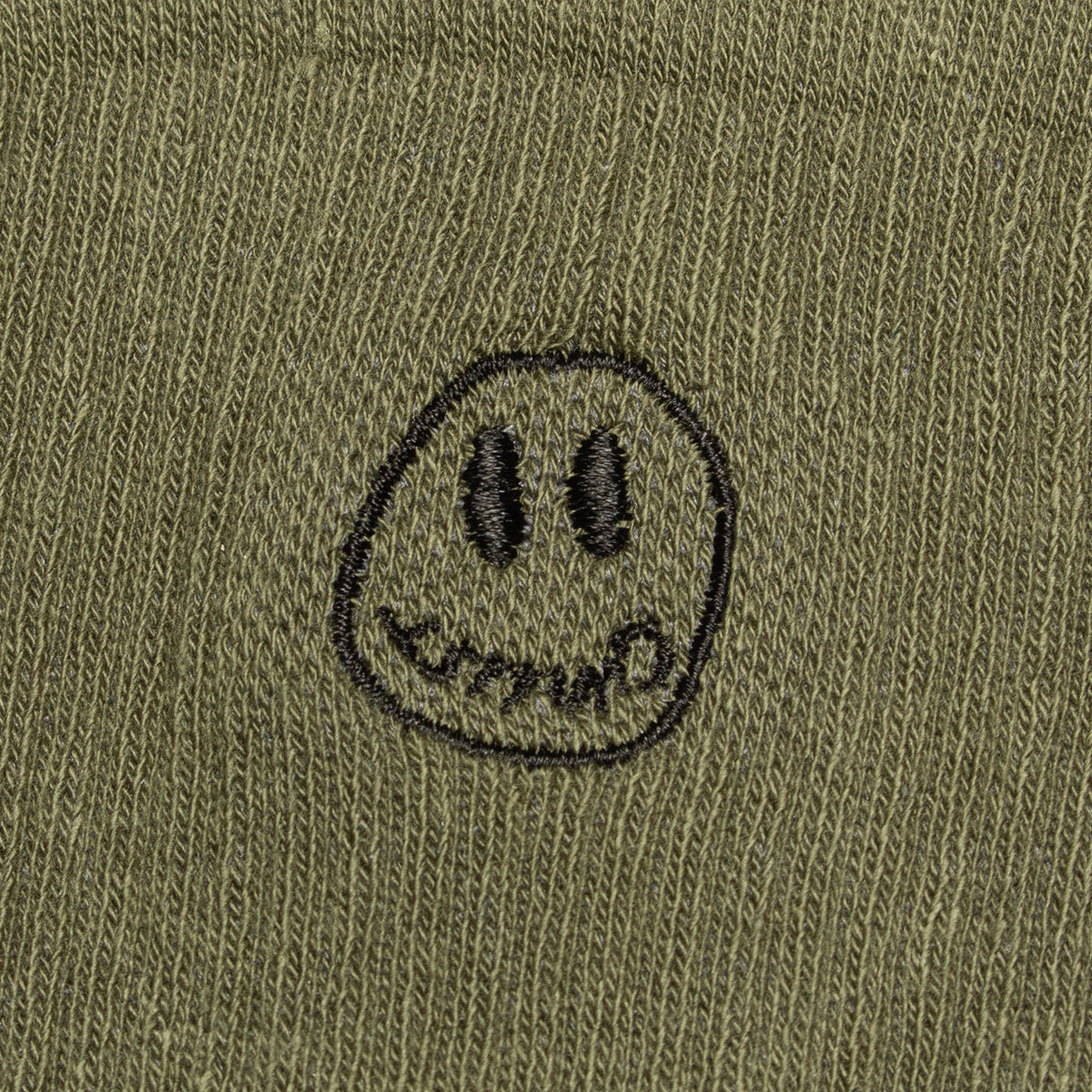 Civilist | Mono Smiler Socks Color : Olive