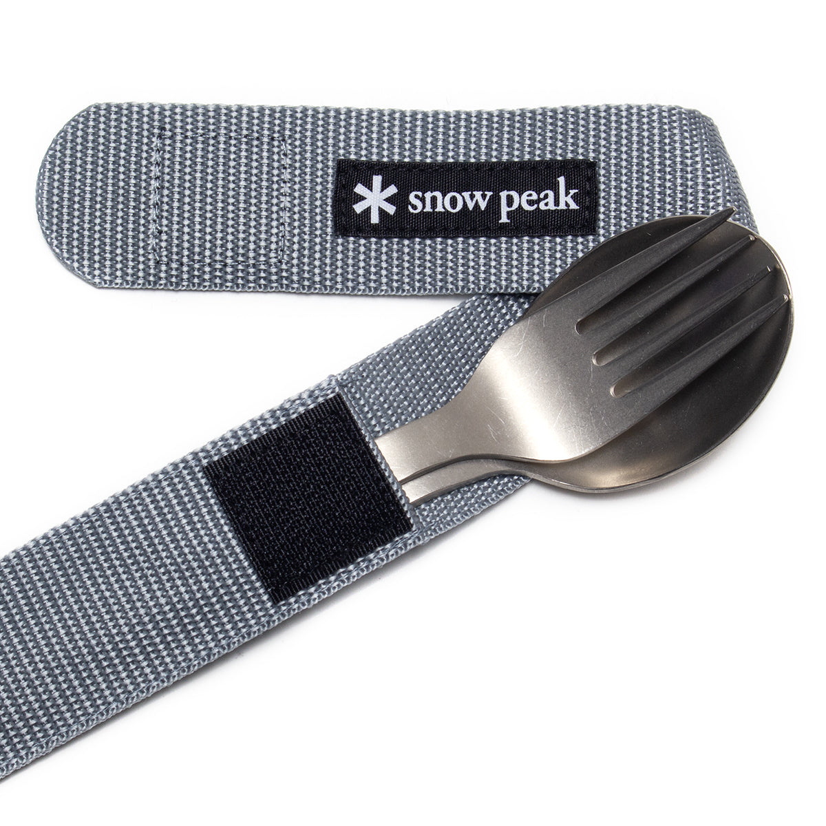 Snow Peak | Titanium Fork &amp; Spoon Set
Style # SCT-002
Color : Silver