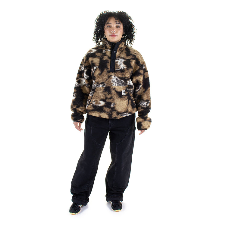 Carhartt WIP - Women's Elliot High Neck Liner
Style # I032241-3BN
Color : Wild Dog Jacquard / Black