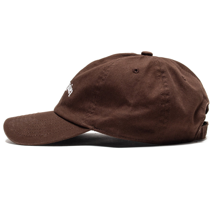 Museum Of Peace &amp; Quiet | Wordmark Dad Hat

Color : Brown