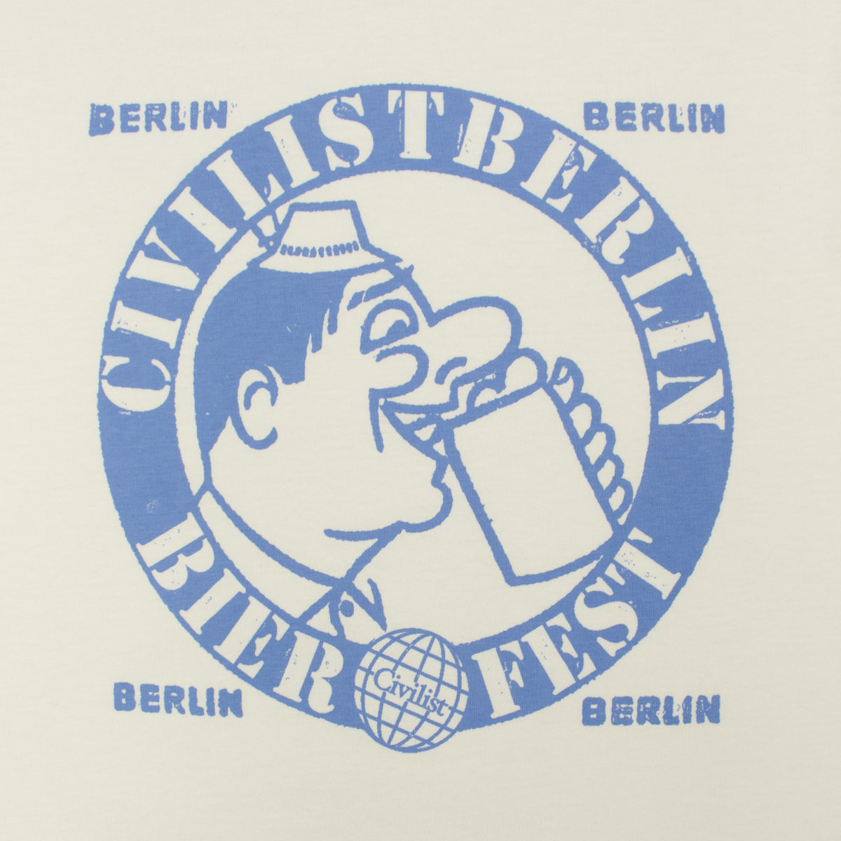 Civilist | Bierfest T-Shirt
Color : White