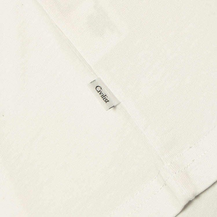 Civilist | Spray T-Shirt
Color : White