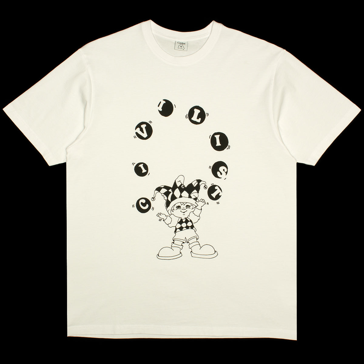 Civilist | Juggle T-Shirt
Color : White