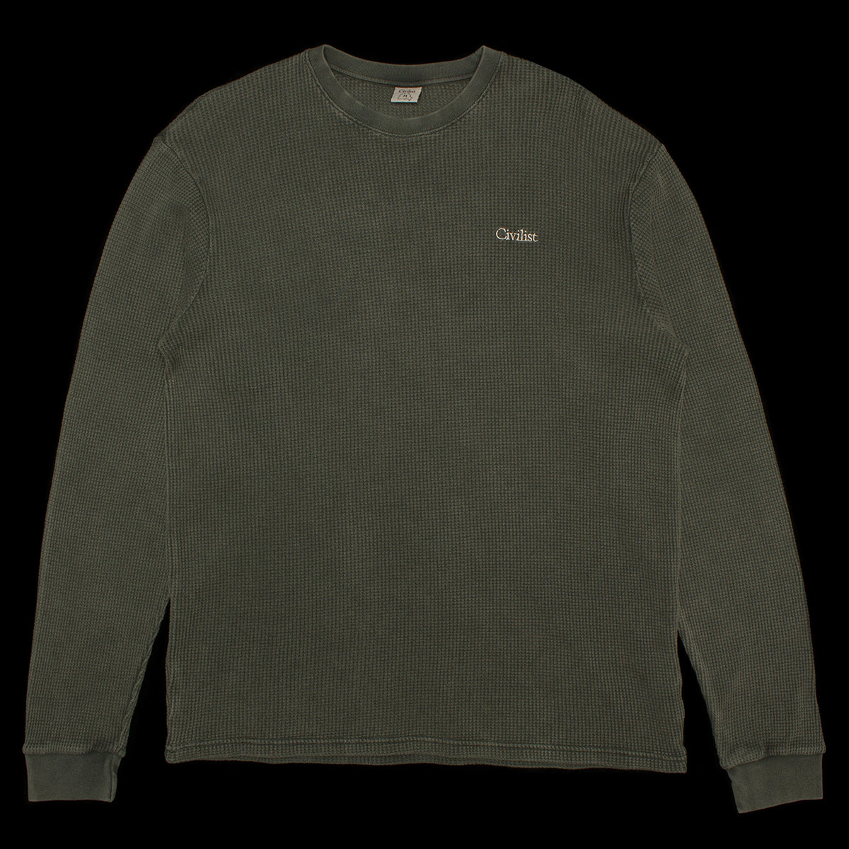 Civilist | Thermal L/S Shirt
Color : Pepper