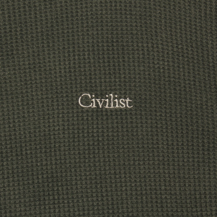 Civilist | Thermal L/S Shirt
Color : Pepper