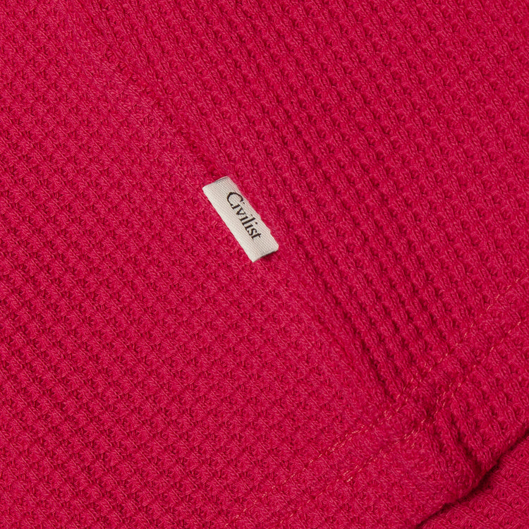 Civilist | Thermal L/S Shirt
Color : Fuchsia