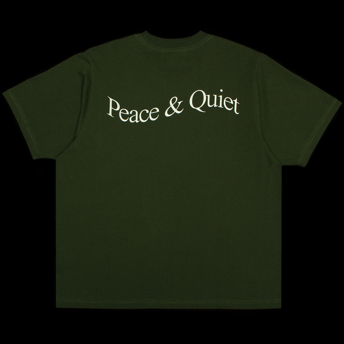 Museum Of Peace &amp; Quiet | Wordmark T-Shirt
Color : Forest