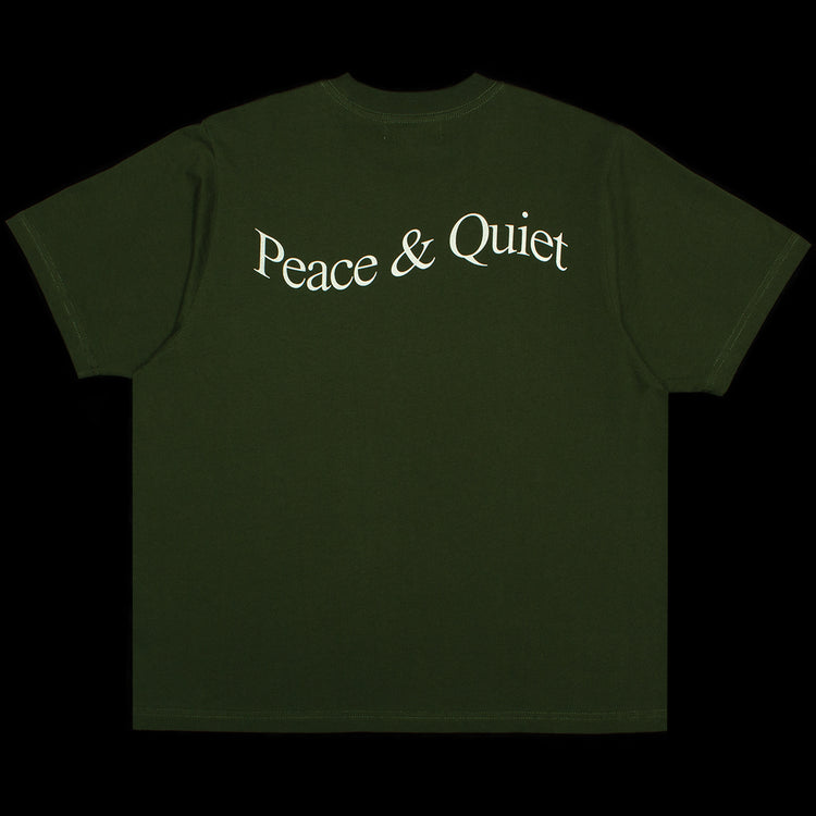 Museum Of Peace &amp; Quiet | Wordmark T-Shirt
Color : Forest