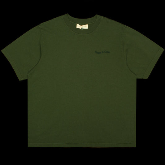 Museum Of Peace &amp; Quiet | Wordmark Pigment Dyed T-Shirt
Color : Forest