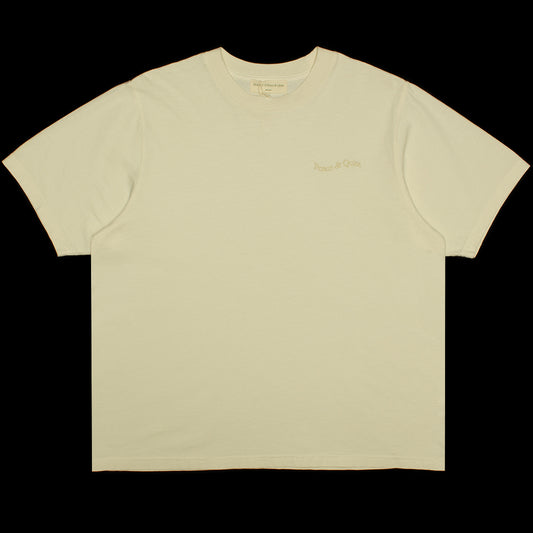 Museum Of Peace &amp; Quiet | Wordmark Pigment Dyed T-Shirt
Color : Bone