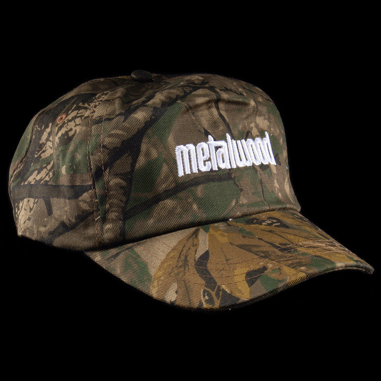 Metalwood | Metal Logo 5-Panel Hat Color : Real Leaf Camo