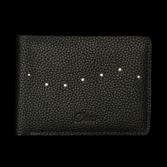 Dime | Studded Bifold Wallet Color : Black