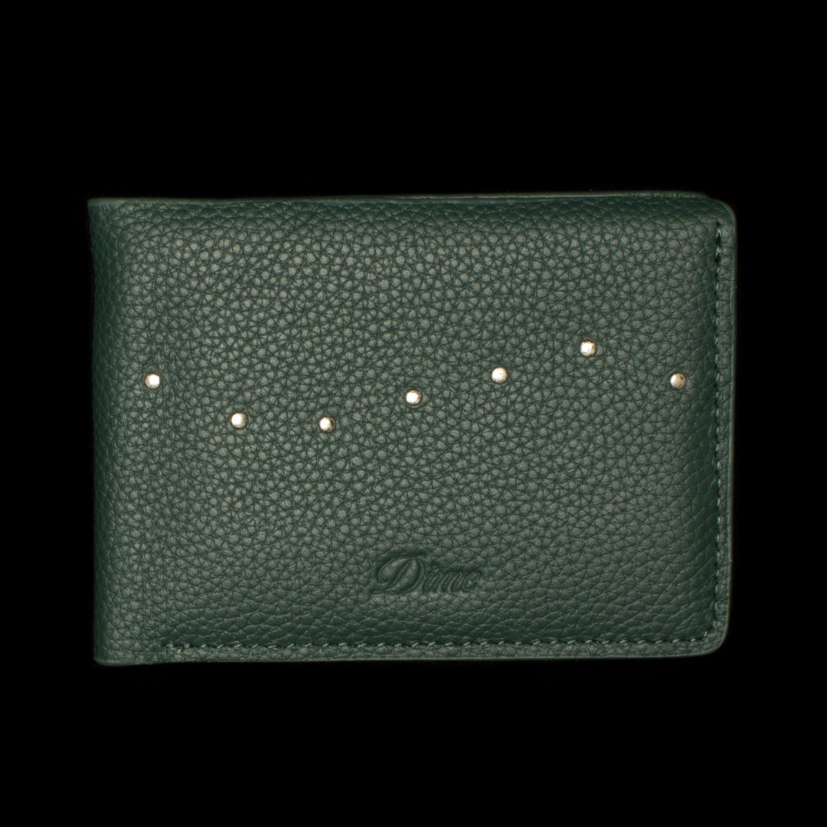 Dime | Studded Bifold Wallet Color : Forest