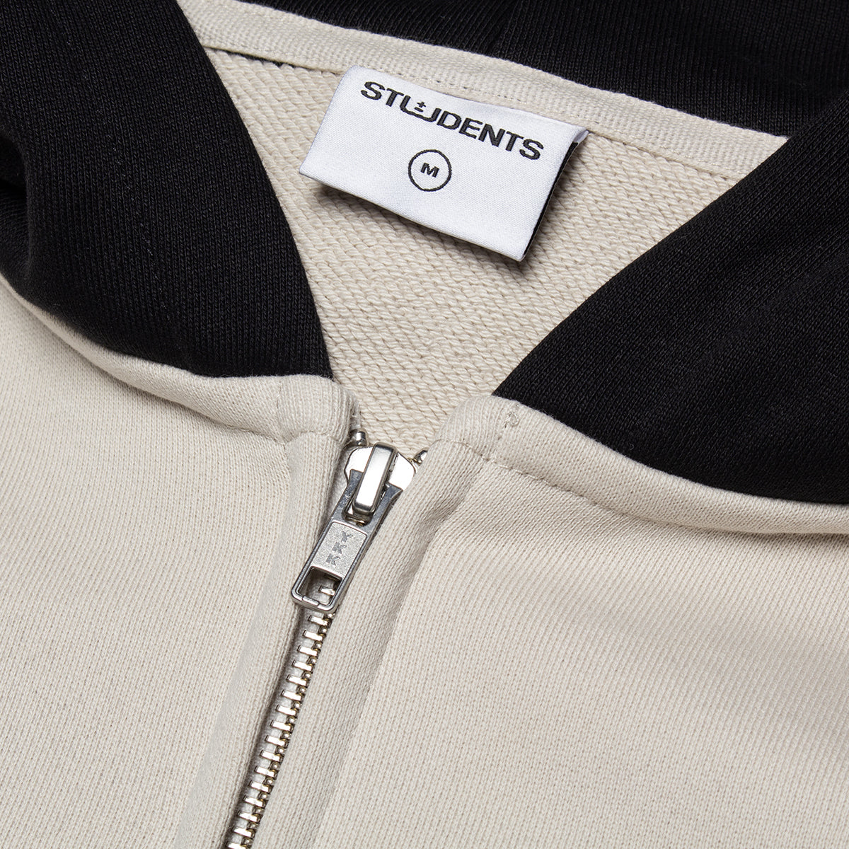 Students - Sequence Fleece Zip Hoodie
Color : Cream
Materials : 100% Cotton