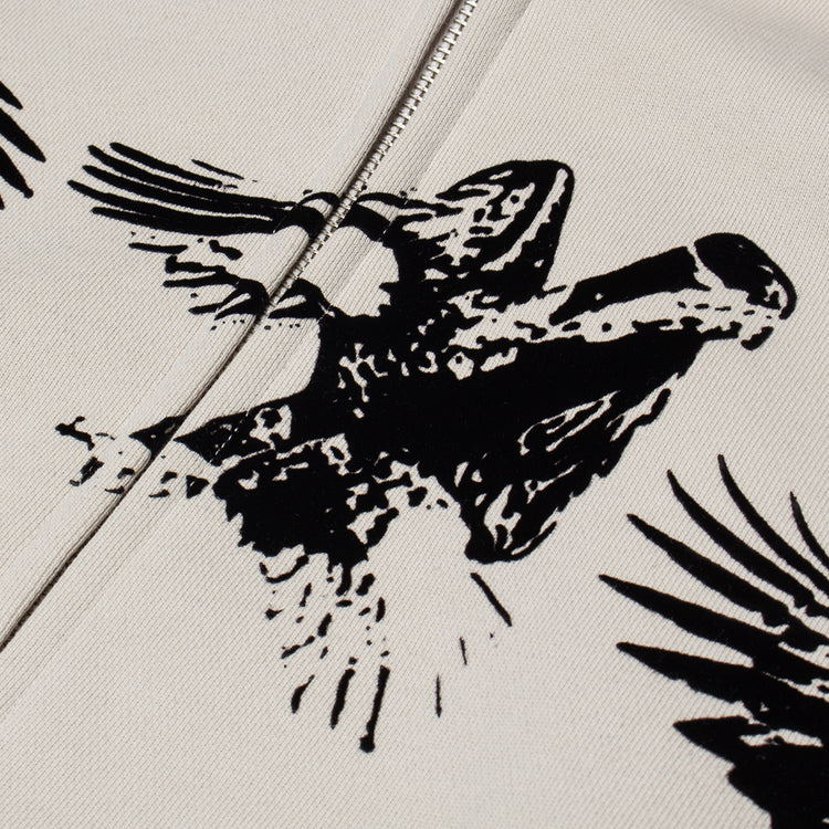 Students - Sequence Fleece Zip Hoodie
Color : Cream
Materials : 100% Cotton