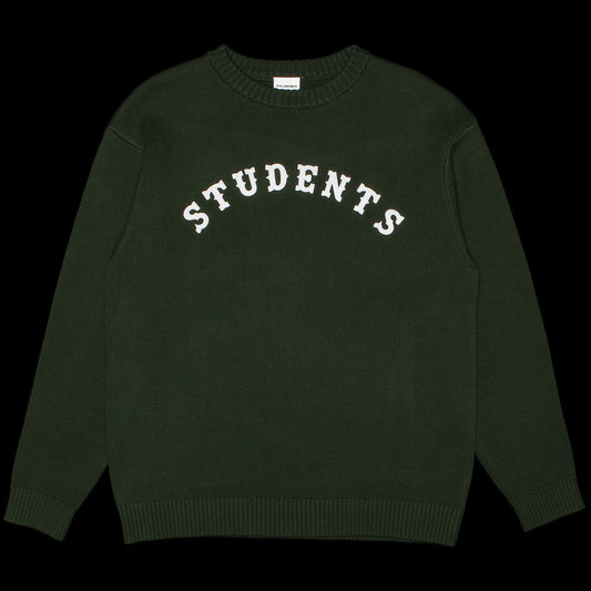 Students - Oakridge Knit Crew Sweater
Color : Pine
Materials : 100% Cotton