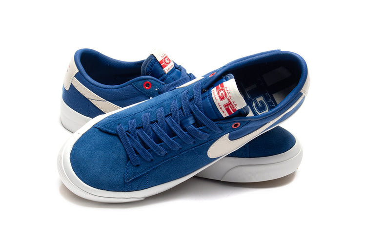 Nike SB | Zoom Blazer Low Pro Style # DC7695-403 Color : Court Blue / LT Orewood Brown