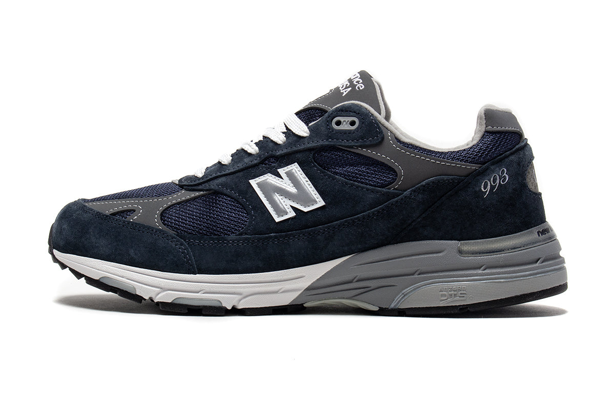 New Balance - 993
Style # MR993NV
Color : Navy / Grey / White
