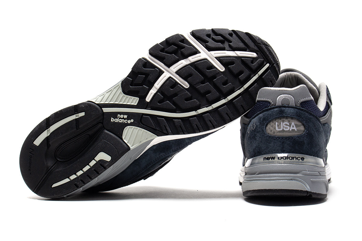 New Balance - 993
Style # MR993NV
Color : Navy / Grey / White