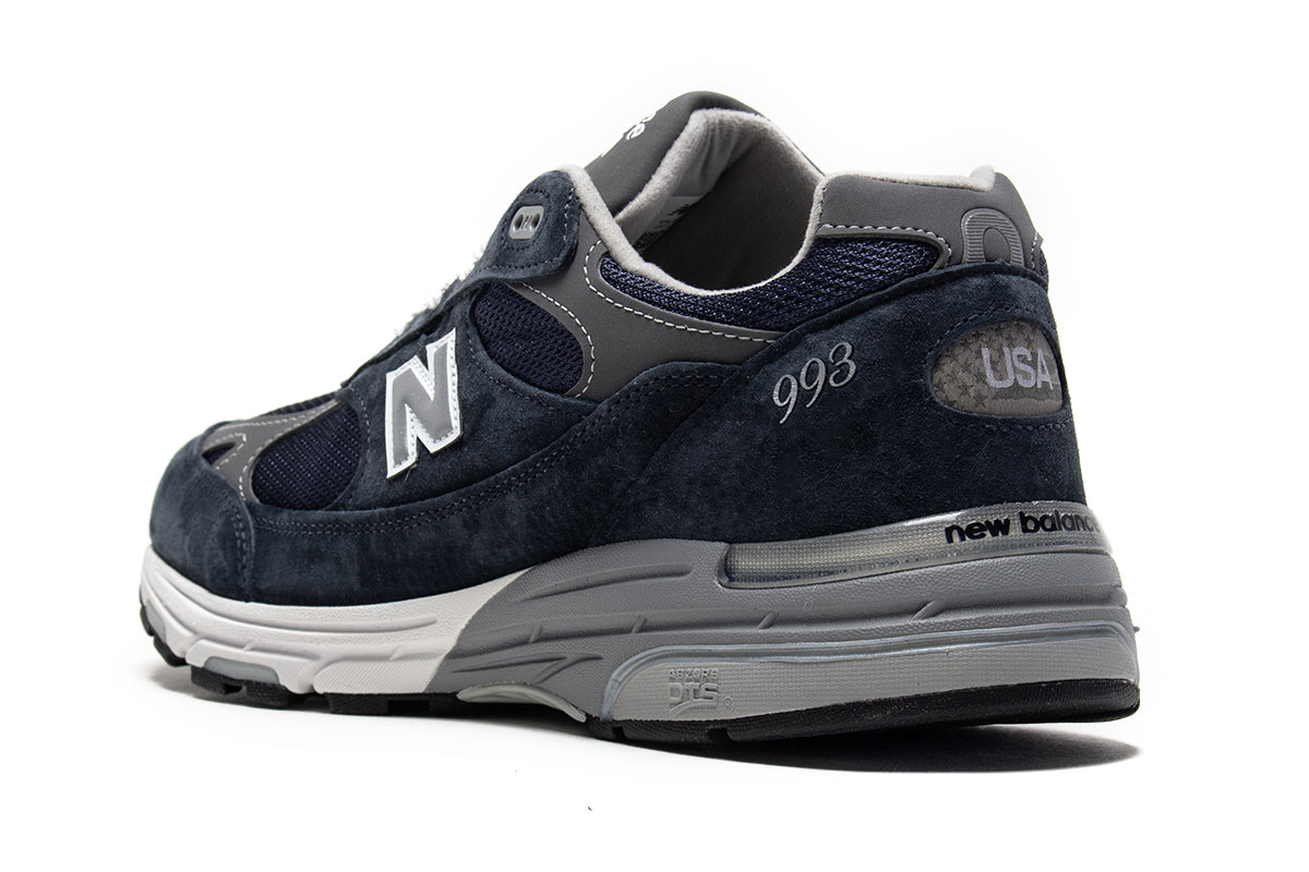 New Balance - 993
Style # MR993NV
Color : Navy / Grey / White