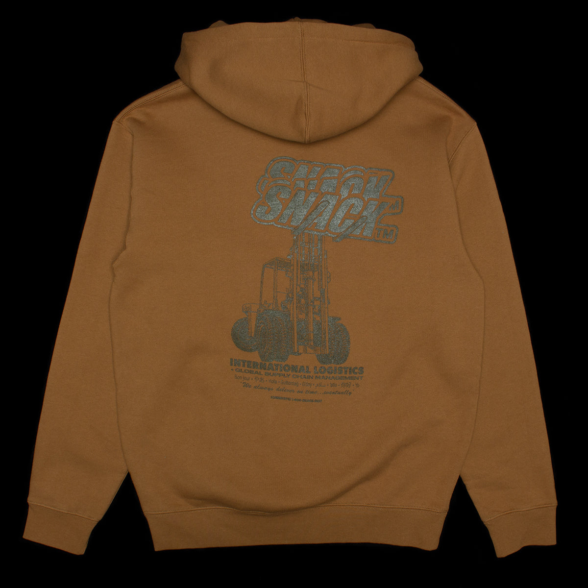 Snack | Forklift Certified Hoodie
Color : Rust