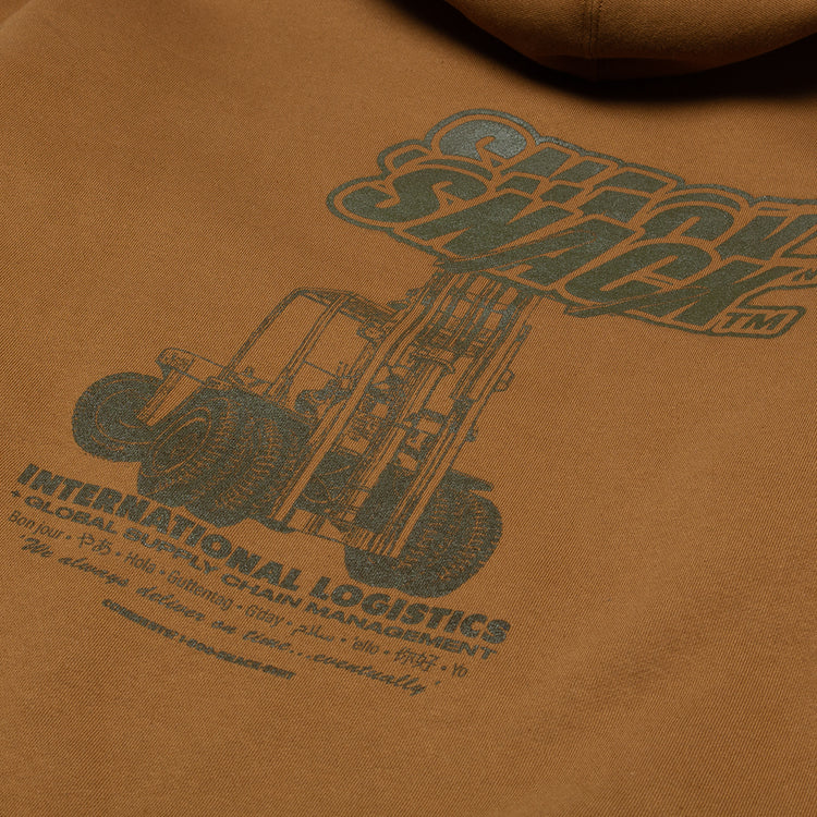 Snack | Forklift Certified Hoodie
Color : Rust