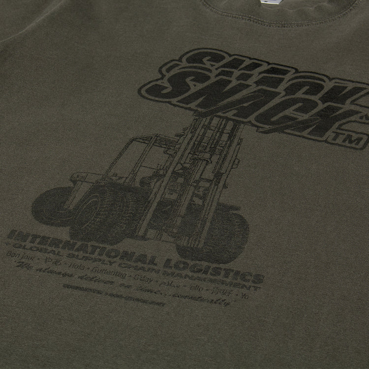 Snack | Forklift Certified T-Shirt
Color : Steel