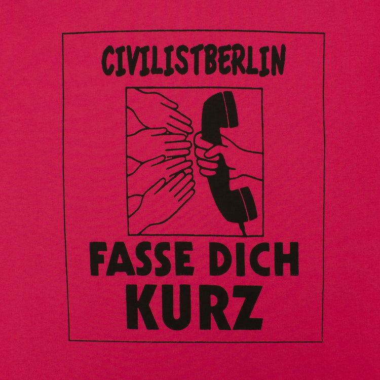 Civilist | Geh Ran T-Shirt
Color : Fuchsia