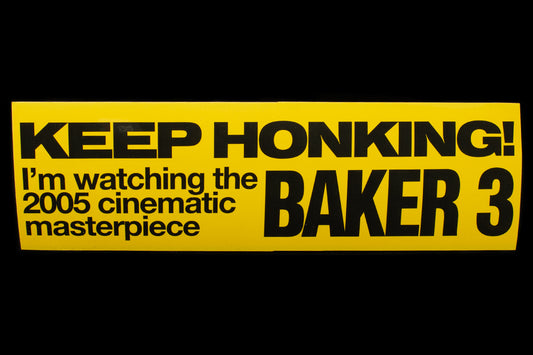 Jenkem | Baker Bumper Sticker