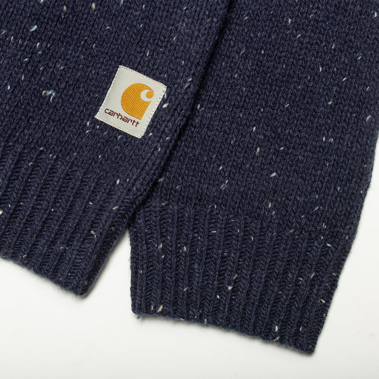 Carhartt WIP | Anglistic Sweater
Style # I010977-2J0
Color : Speckled Air Force Blue