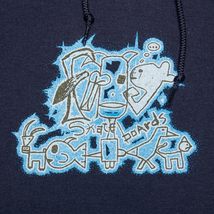 Frog | Radioactive Hoodie
Color : Navy