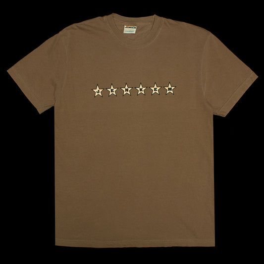 Jenkem | 6 Star T-Shirt

Color : Brown