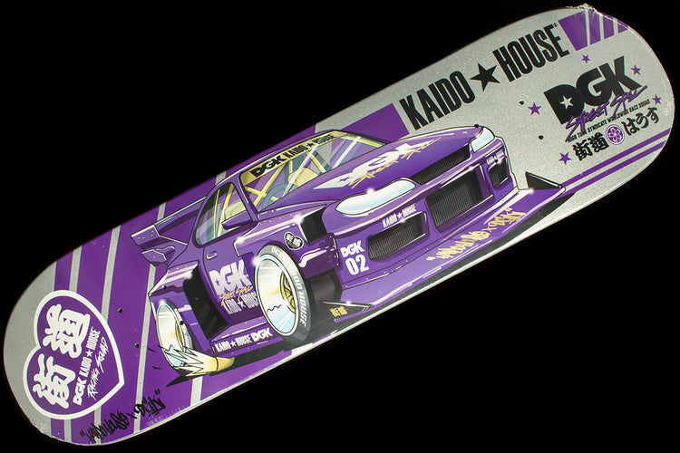 DGK x KAIDO HOUSE - Roulette Racer Deck
Color : Silver Glitter