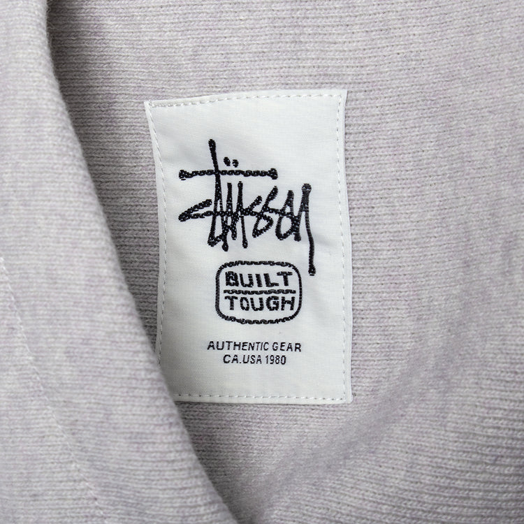 Stussy - Brass Zip Knit Hood
Style # 118593
Color : Ash Heather
Materials : 100% Cotton
Ribbed cuffs and hem
Front zip closure
Kangaroo pocket
Drawstring hood